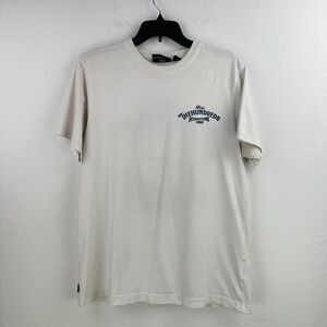 The Hundreds Tshirt Mens M White Embroidered Miss International‎ Bikini Beach